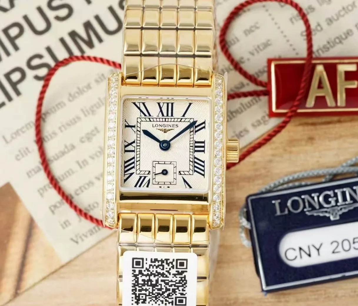 AF Factory Longines Elegant L5.200.7.71.6 1:1 Best Edition Replica Watch